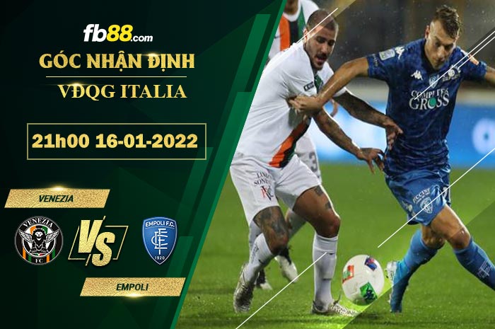 Fb88 soi kèo trận đấu Venezia vs Empoli