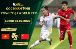 Fb88 soi kèo trận đấu Viet Nam vs Trung Quoc