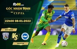 Fb88 soi kèo trận đấu West Brom vs Brighton