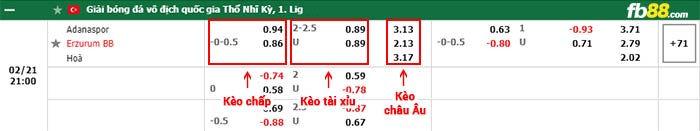 fb88-bảng kèo trận đấu Adanaspor vs Erzurumspor