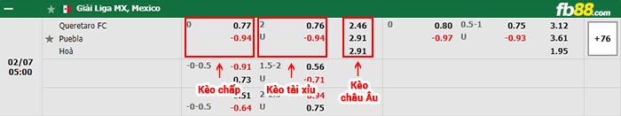 fb88-bảng kèo trận đấu Queretaro vs Puebla