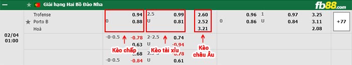 fb88-bảng kèo trận đấu Trofense vs FC Porto B