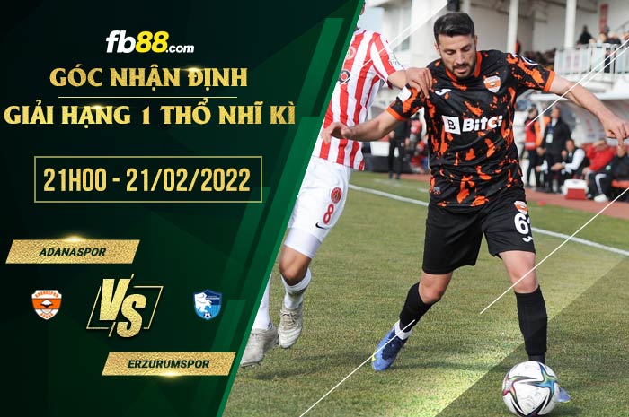 fb88-soi kèo Adanaspor vs Erzurumspor