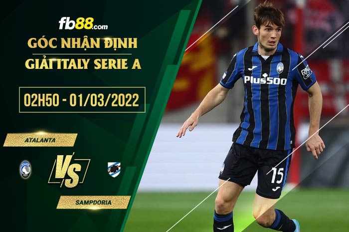 fb88-soi kèo Atalanta vs Sampdoria