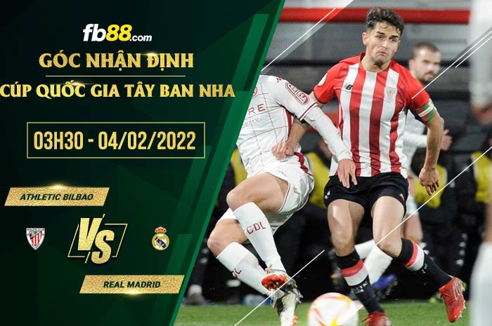 fb88-chi tiết kèo trận đấu Athletic Bilbao vs Real Madrid