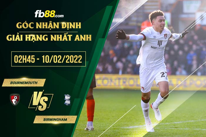 fb88-soi kèo Bournemouth vs Birmingham