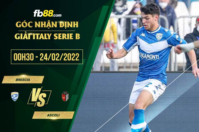 fb88-soi kèo Brescia vs Ascoli