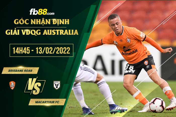 fb88-soi kèo Brisbane Roar vs Macarthur FC