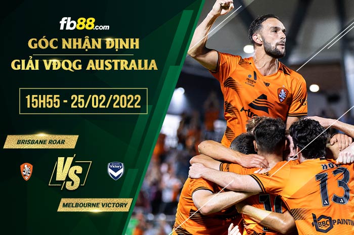 fb88-soi kèo Brisbane Roar vs Melbourne Victory
