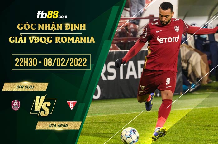 fb88-soi kèo CFR Cluj vs UTA Arad