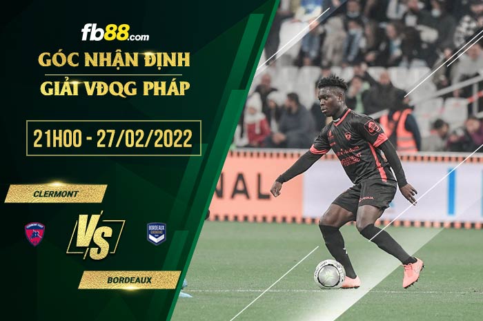 fb88-soi kèo Clermont vs Bordeaux