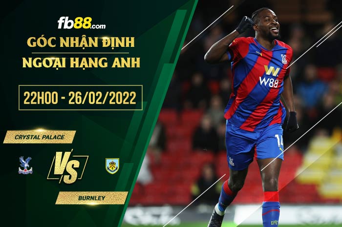 fb88-soi kèo Crystal Palace vs Burnley