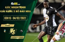 fb88-soi kèo Farense vs Academica Coimbra