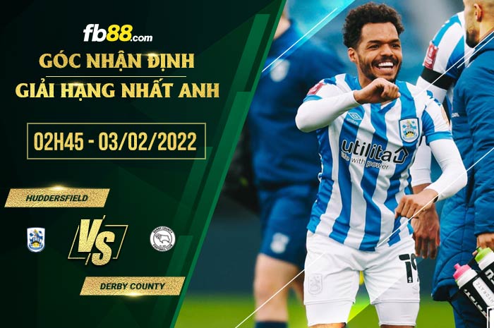 fb88-soi kèo Huddersfield vs Derby County