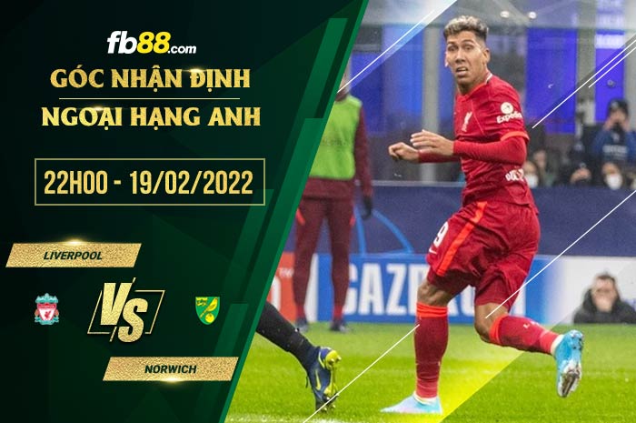 fb88-soi kèo Liverpool vs Norwich