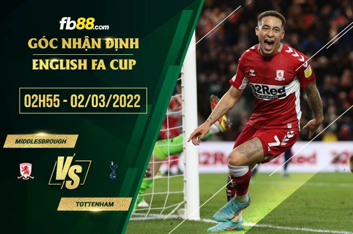 fb88-soi kèo Middlesbrough vs Tottenham