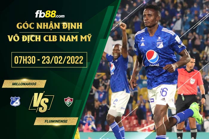 fb88-soi kèo Millonarios vs Fluminense