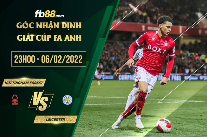 fb88-soi kèo Nottingham Forest vs Leicester