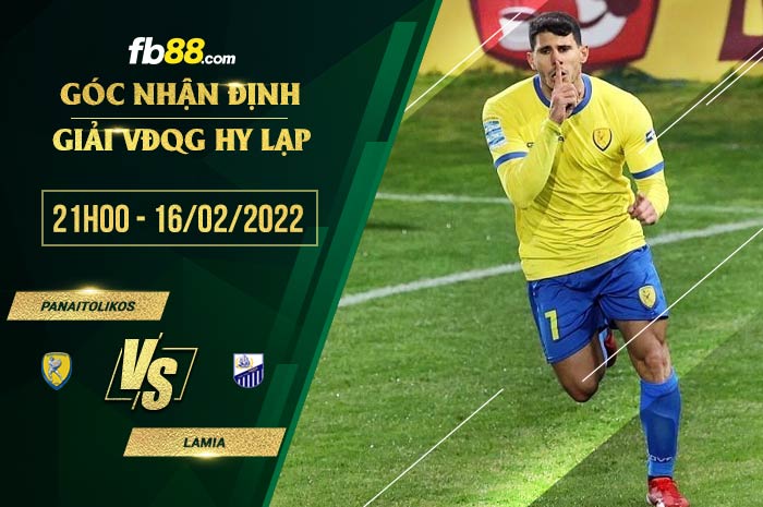fb88-soi kèo Panaitolikos vs Lamia