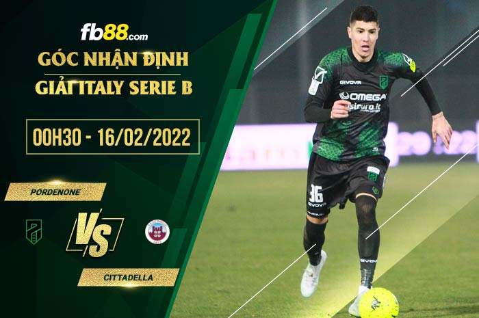 fb88-soi kèo Pordenone vs Cittadella