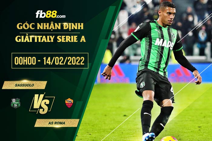 fb88-soi kèo Sassuolo vs AS Roma