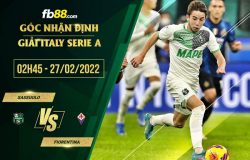 fb88-soi kèo Sassuolo vs Fiorentina