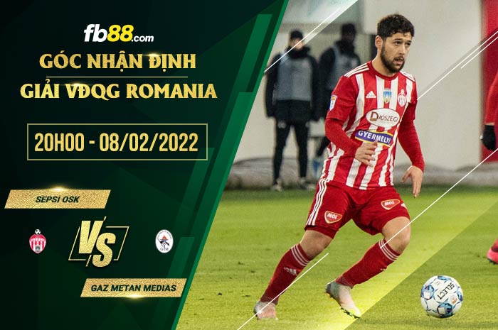 fb88-soi kèo Sepsi OSK vs Gaz Metan Medias