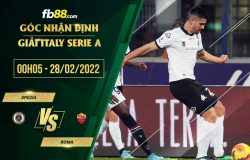 fb88-soi kèo Spezia vs Roma
