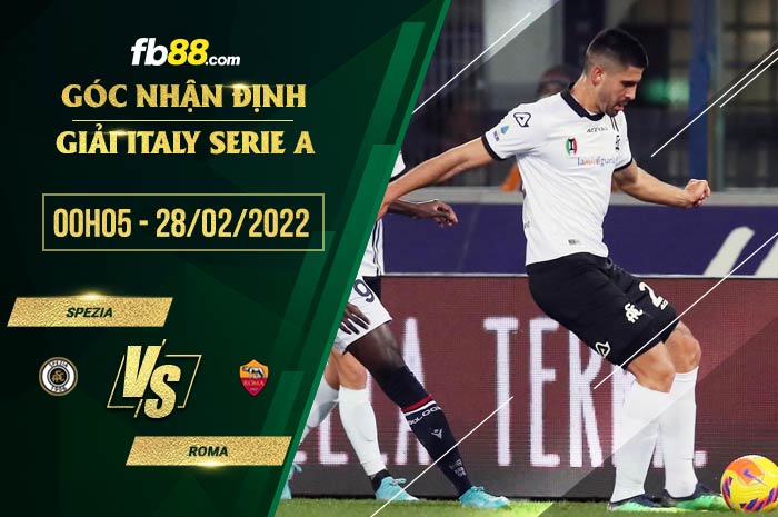 fb88-soi kèo Spezia vs Roma