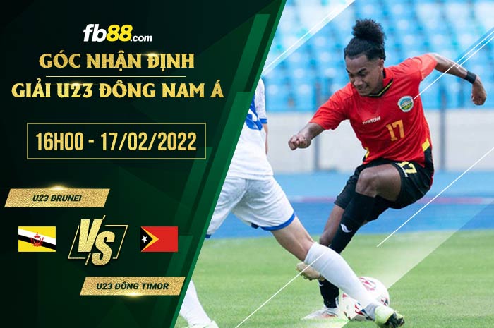 fb88-soi kèo U23 Brunei vs U23 Dong Timor