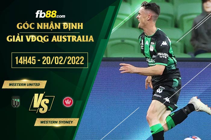 fb88-soi kèo Western United vs Western Sydney
