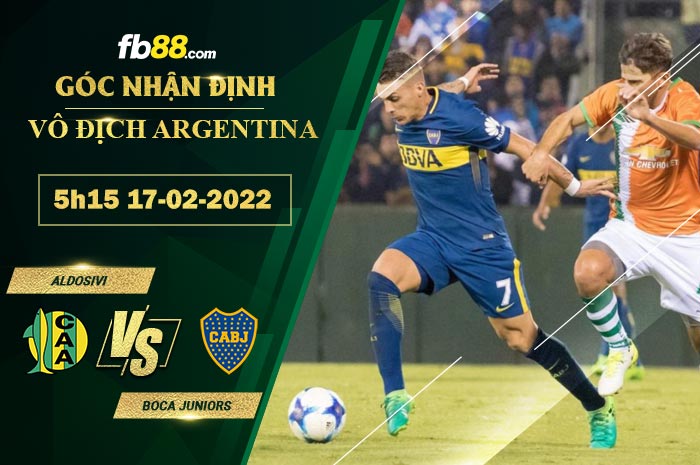 Fb88 soi kèo trận đấu Aldosivi vs Boca Juniors