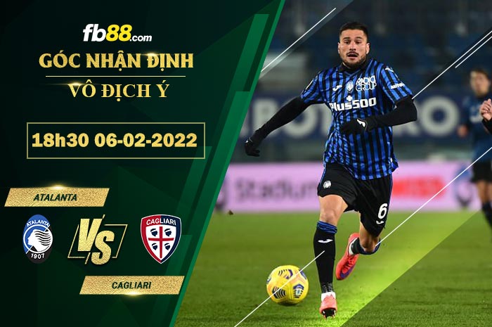 Fb88 bảng kèo trận đấu Atalanta vs Cagliari