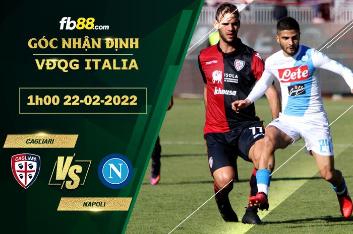 Fb88 soi kèo trận đấu Cagliari vs Napoli