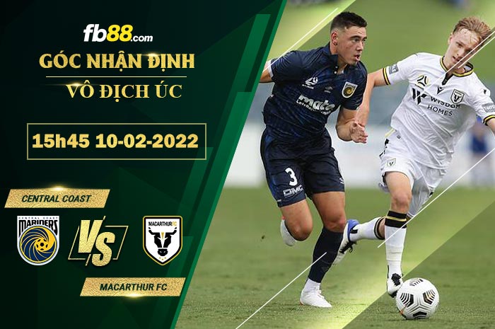 Fb88 soi kèo trận đấu Central Coast vs Macarthur FC