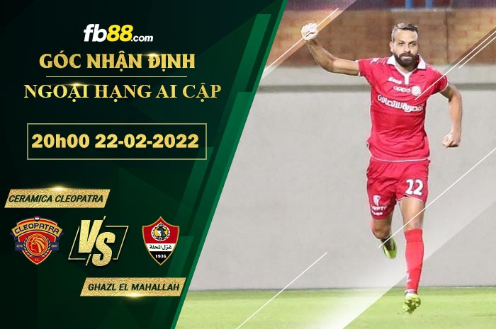 Fb88 soi kèo trận đấu Ceramica Cleopatra vs Ghazl El Mahallah