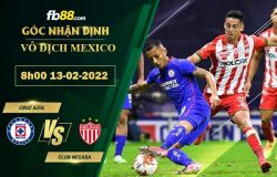 Fb88 soi kèo trận đấu Cruz Azul vs Club Necax