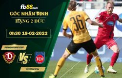 Fb88 soi kèo trận đấu Dynamo Dresden vs Heidenheim