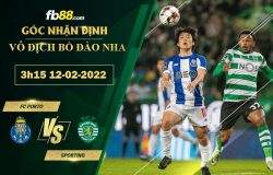 Fb88 soi kèo trận đấu FC Porto vs Sporting