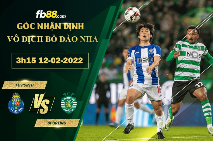 Fb88 soi kèo trận đấu FC Porto vs Sporting