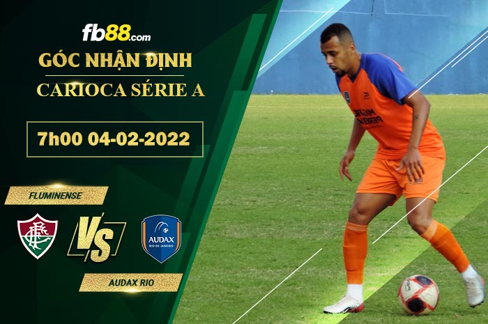 Fb88 soi kèo trận đấu Fluminense vs Audax Rio
