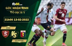 Fb88 soi kèo trận đấu Genoa vs Salernitana