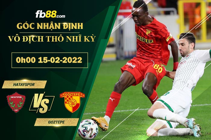 Fb88 soi kèo trận đấu Hatayspor vs Goztepe