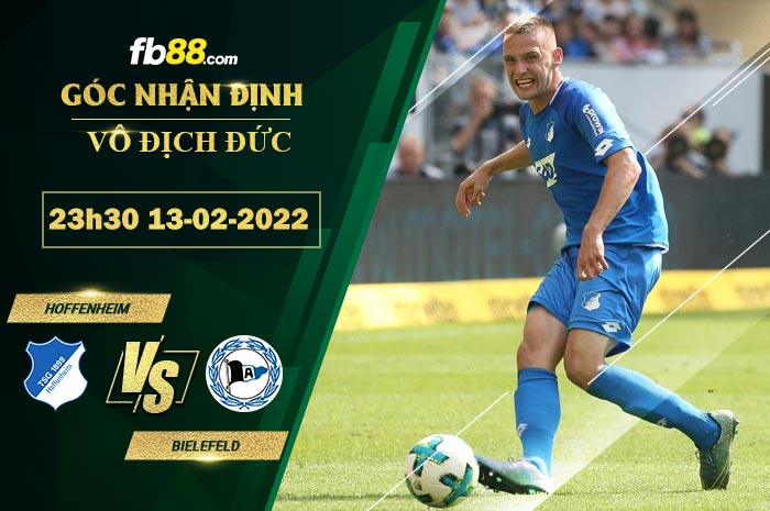 Fb88 soi kèo trận đấu Hoffenheim vs Bielefeld