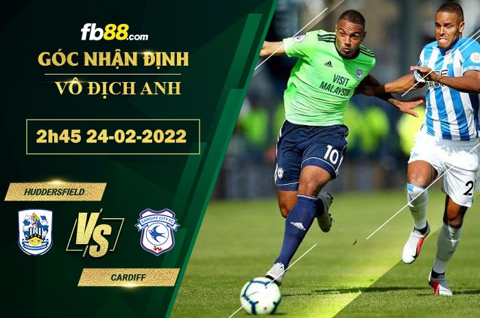 Fb88 soi kèo trận đấu Huddersfield vs Cardiff