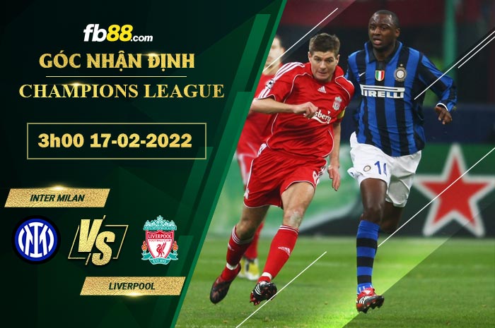 Fb88 soi kèo trận đấu Inter Milan vs Liverpool