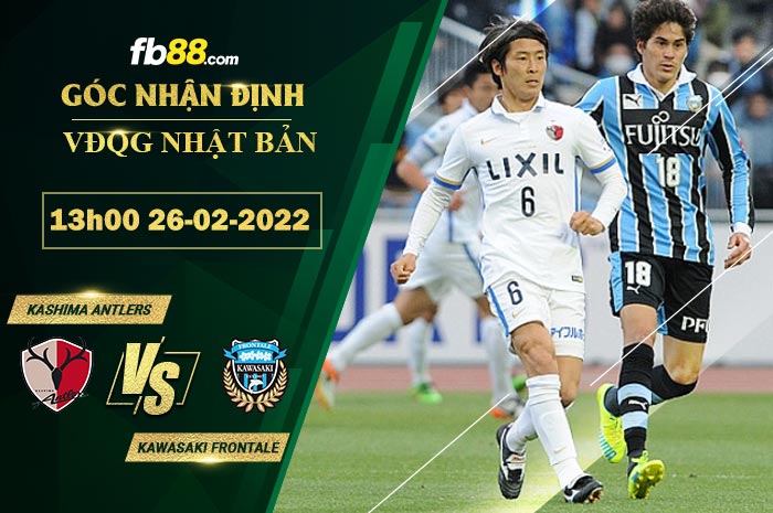 Fb88 soi kèo trận đấu Kashima Antlers vs Kawasaki Frontale