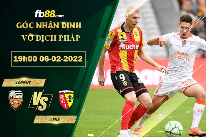 Fb88 soi kèo trận đấu Lorient vs Lens