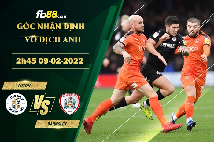 Fb88 soi kèo trận đấu Luton vs Barnsley