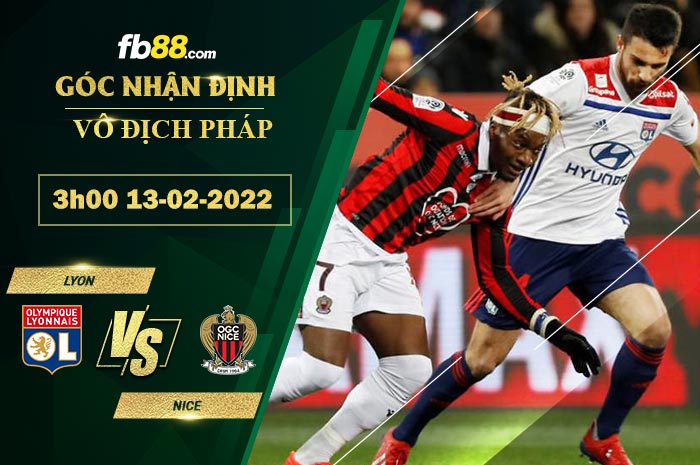 Fb88 soi kèo trận đấu Lyon vs Nice